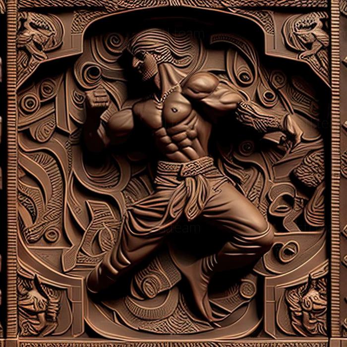 3D model Prince of Persia A fight with fate game (STL)